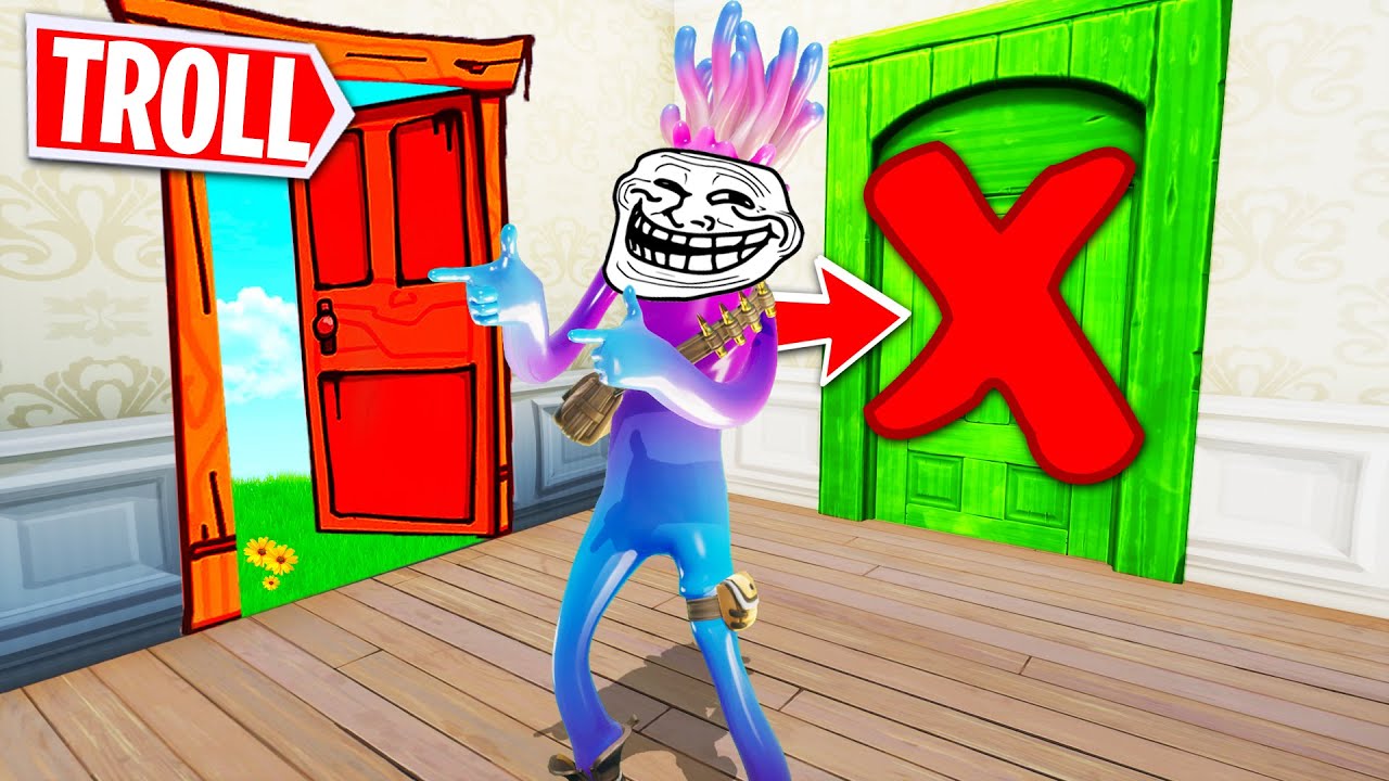ICH TROLLE @odumanpique in einem PORTAL DEATHRUN 🤣