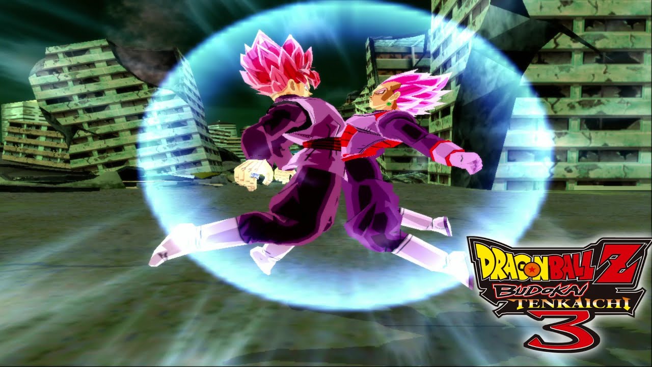 Vegeta Black & Goku Black SSJR (Potara Fusion) Mod | Dragon Ball Ultimate Budokai Tenkaichi 3 Mods