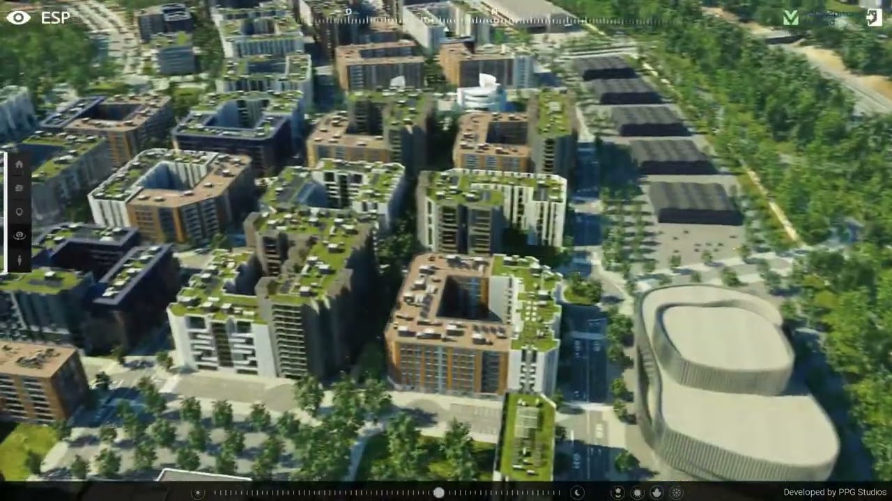 Valdecarros se adelanta tecnológicamente con una maqueta virtual con IA para recorrer sus calles