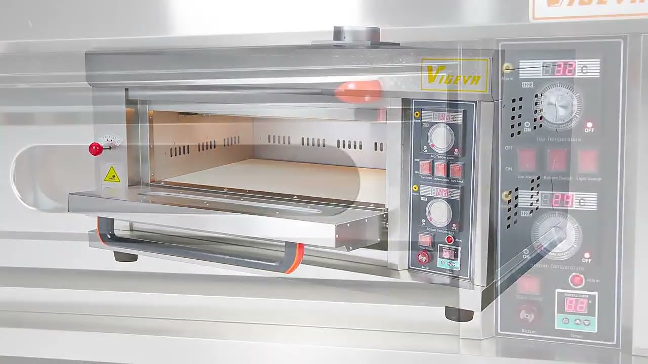 Single Deck Baking Oven/1 deck 1 tray/1 deck 2 trays Gas Oven