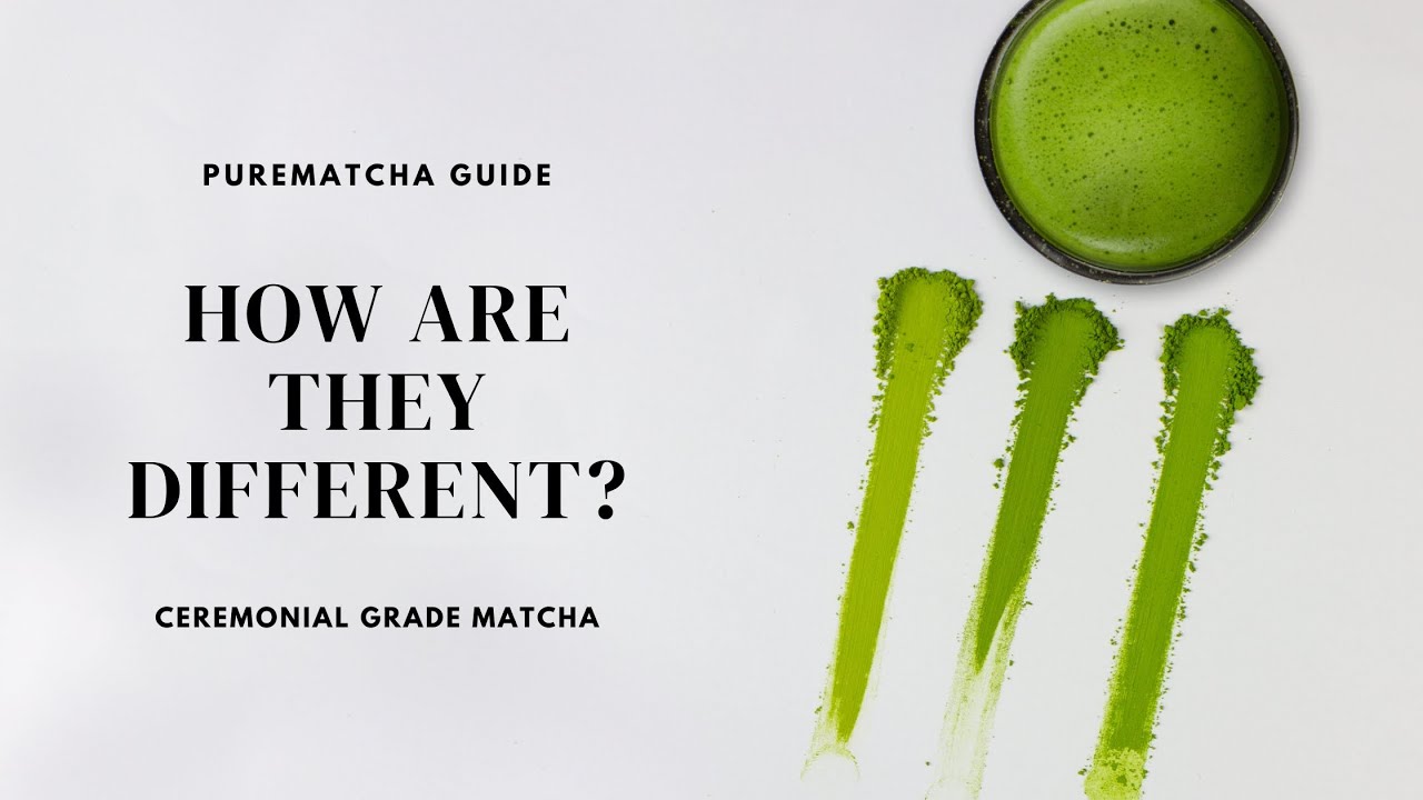 Purematcha Ceremonial Grade Matcha Teas - What's The Difference?