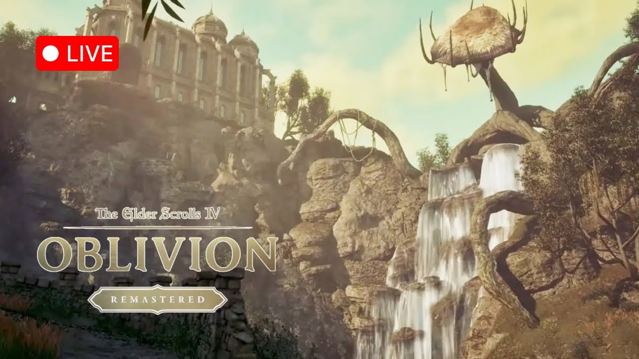 LIVE! Questing in the Shivering Isles - OBLIVION REMASTERED