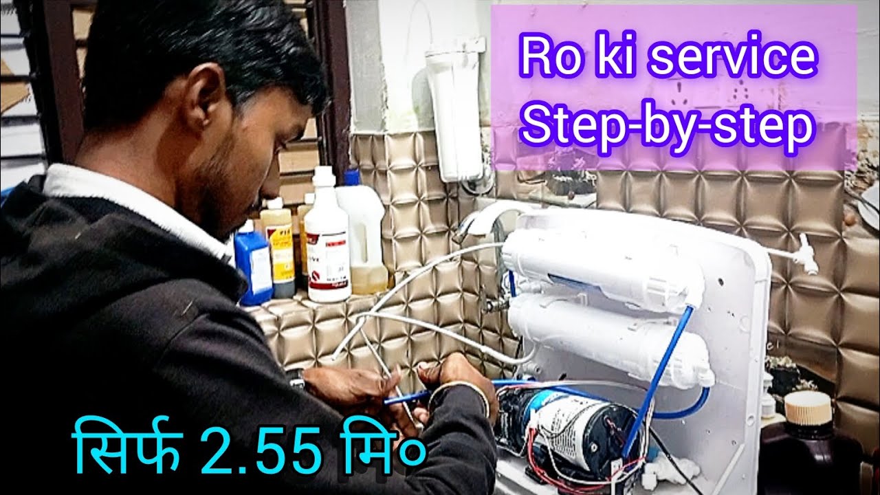 Ro filter change or best service 😊With in few min ...