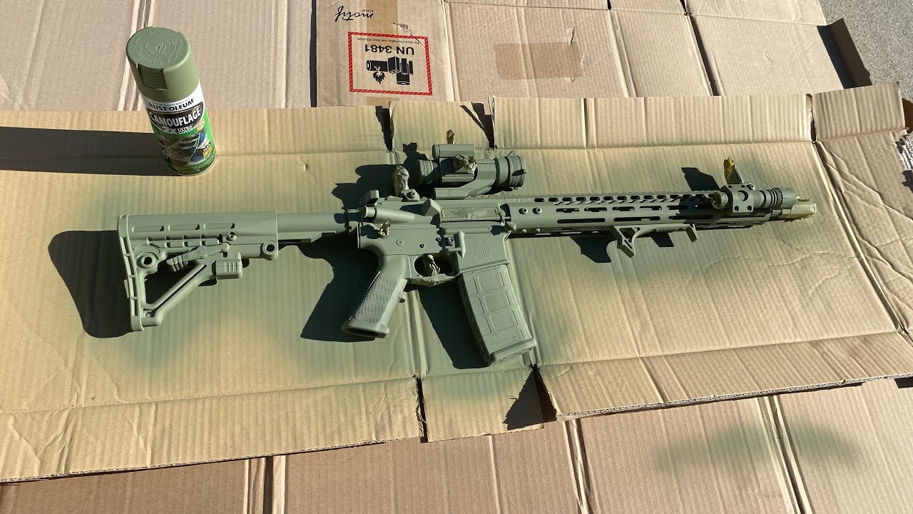 Painting your AR-15‼️ Part 1