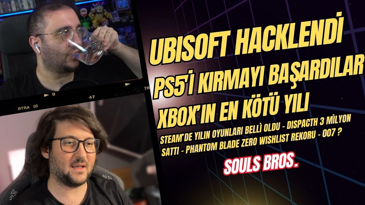 PS5 KIRILDI, UBISOFT HACKLENDİ, STEAM YILIN OYUNLARI / @KayaogluDost OYUN GÜNDEMİ BÖLÜM 42