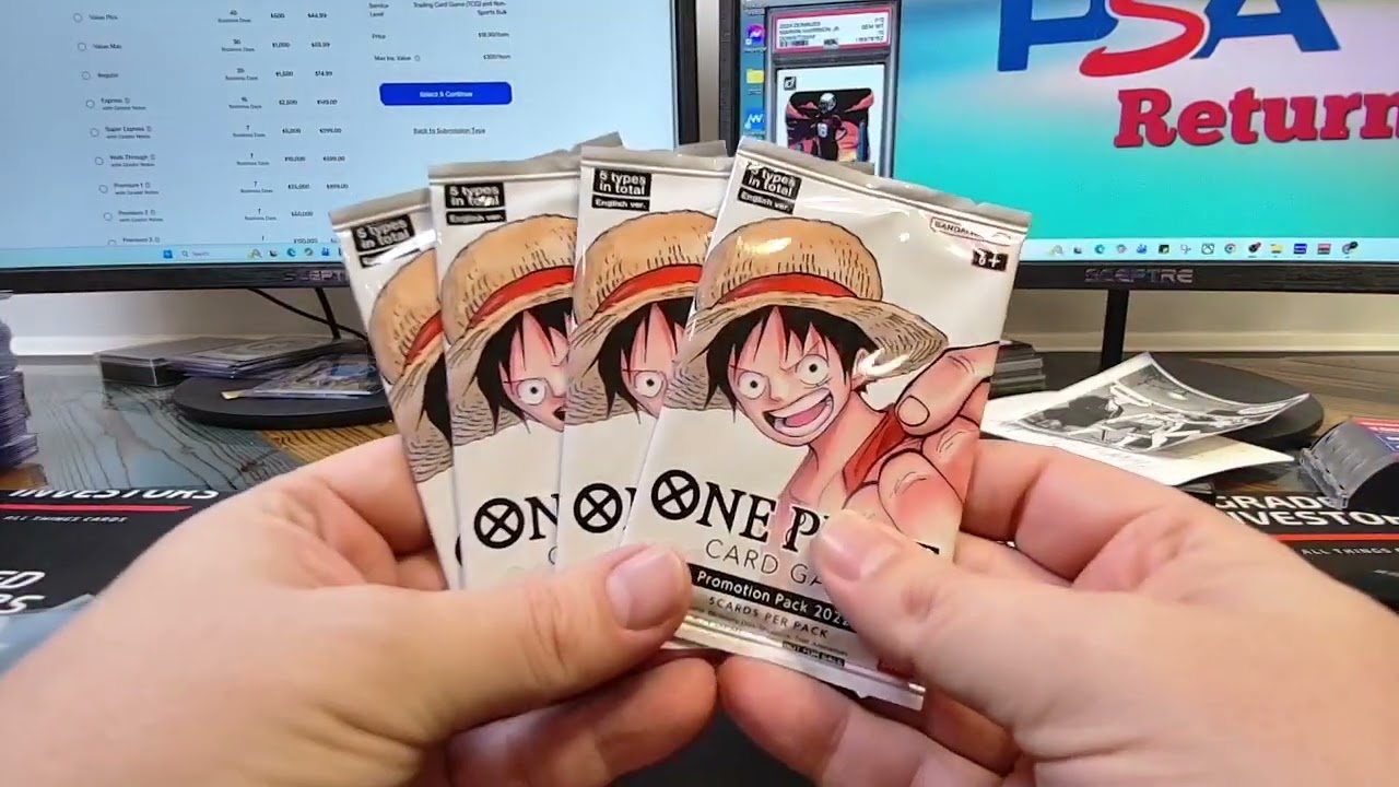 Original 2022 One Piece Promo Pack! Unboxing the first Promotional Pack!