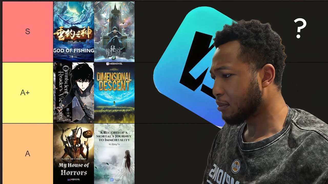 How I Ranked 25 Popular Webnovels (The Ultimate Tier List)