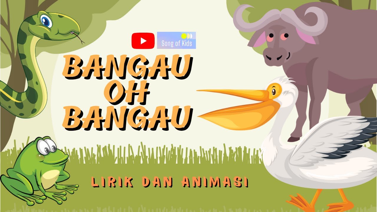 Bangau oh Bangau - Lirik dan Animasi Lagu Anak Melayu 2022 (Song of Kids)