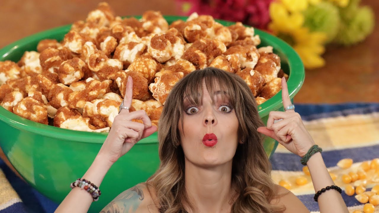Caramel Corn VEGAN EASY ~ THE BEST!