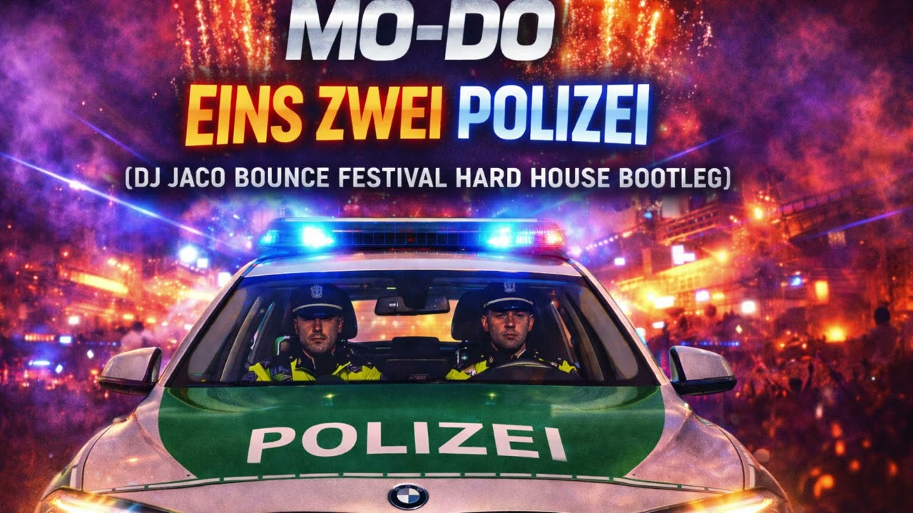 🔥Mo Do🔥 Eins Zwei Polizei DJ Jaco Bounce Festival Hard House Bootleg#Eins Zwei Polizei# Jaco Bounce