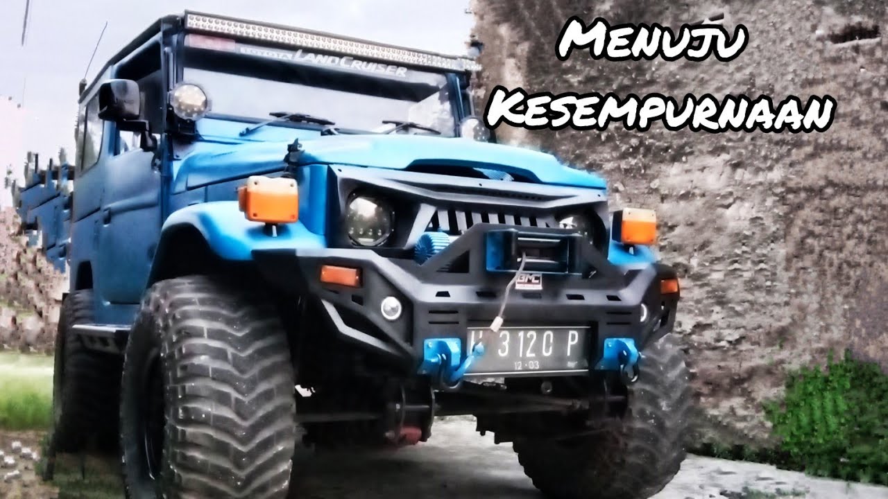 Toyota hardtop fj40 modifikasi paling keren cat raptor  bemper custom bmc ARB bj40 land Cruiser