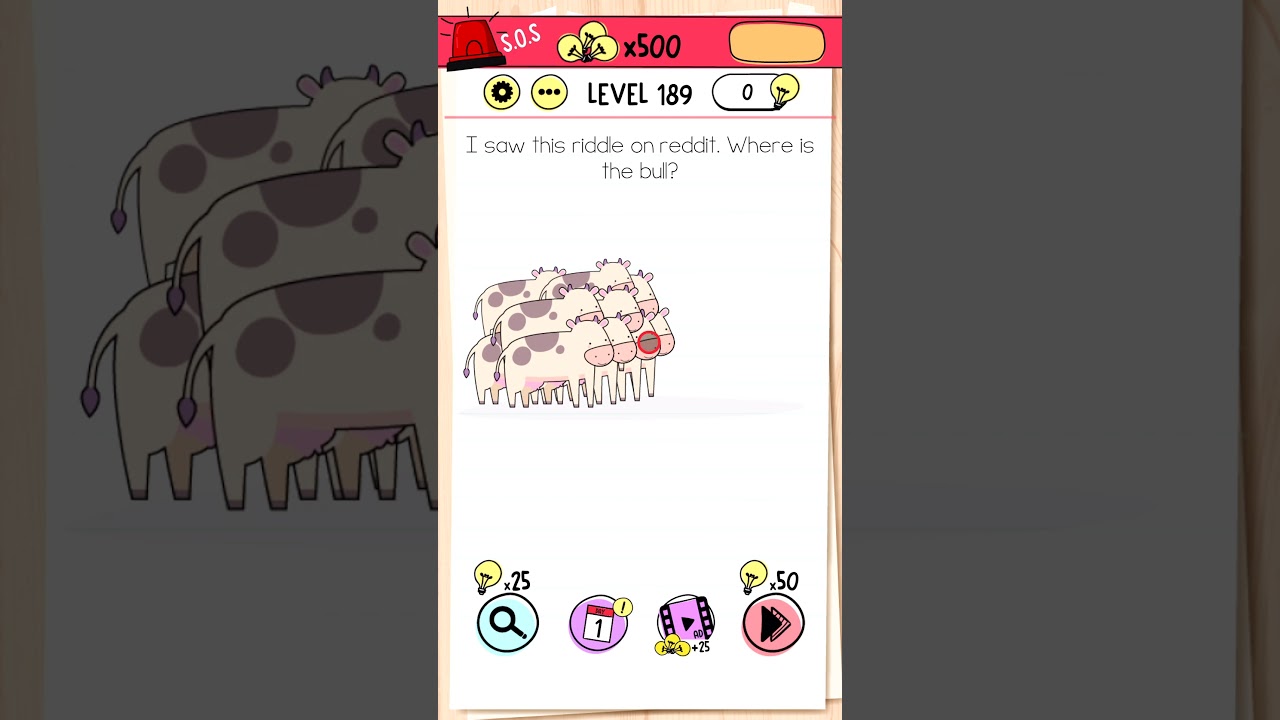 Brain Test: Tricky Puzzles Level 189