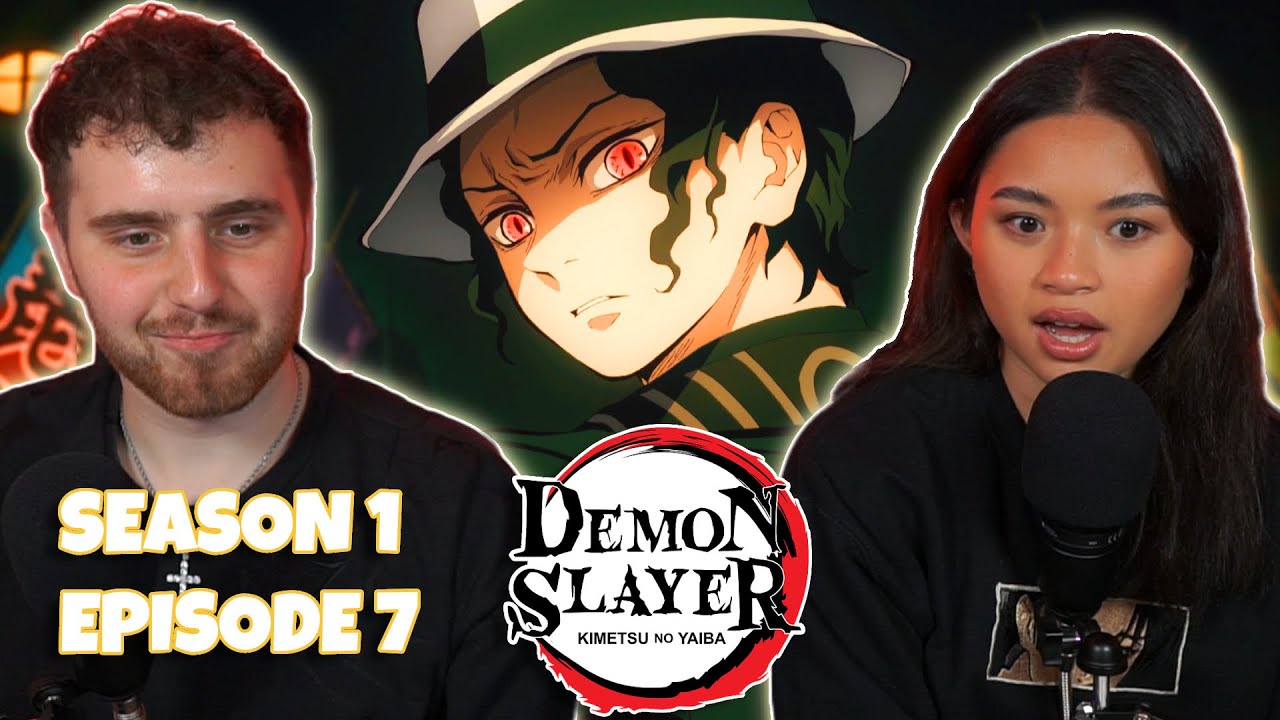 MUZAN REVEALED! - Girlfriend Reacts To Demon Slayer 1x7 