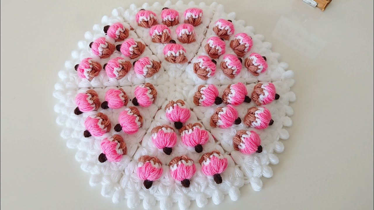 CUPCAKE LİF MODELİ (tasarım goncadogru)- YENİ LİF MODELLERİ - बुनना