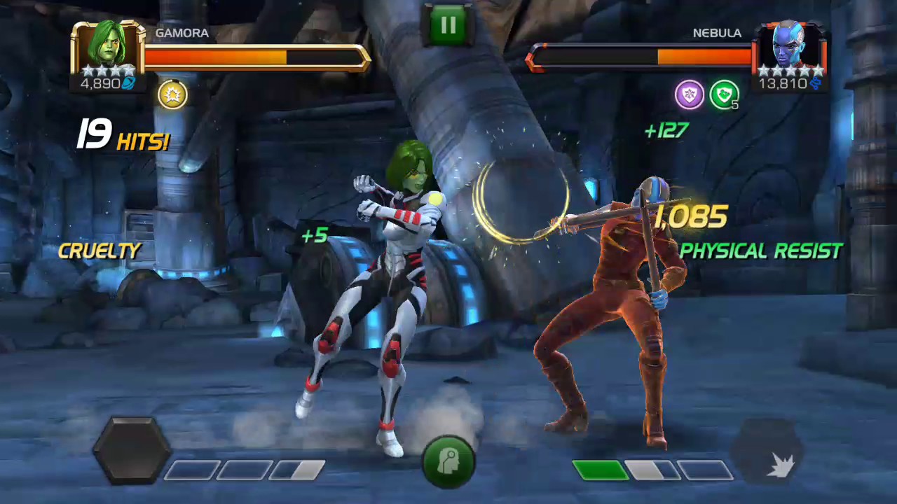 Gamora vs Nebula | Guardians of the Galaxy | MARVEL Contest of Champions
