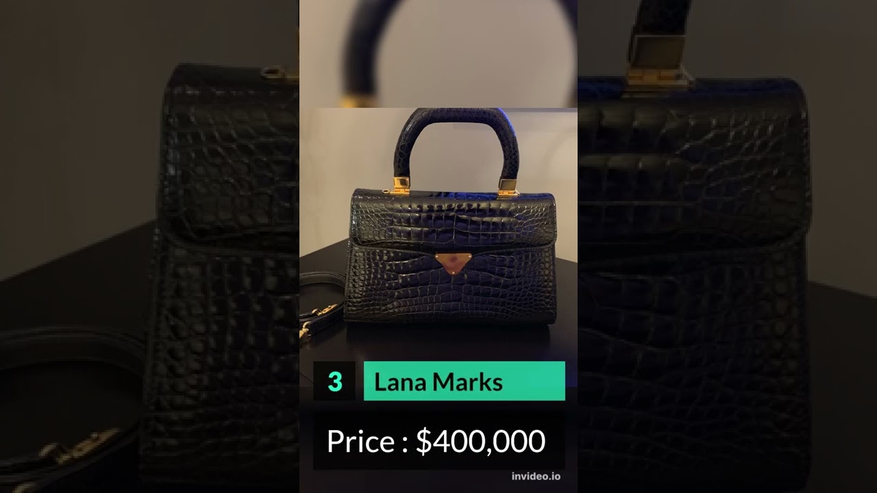 Top 5 Most Expensive Handbag Brands In The World | #Shorts