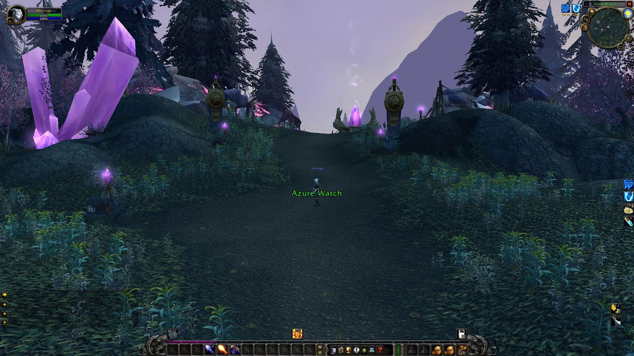 Azure Watch Mage Trainer Location, WoW TBC