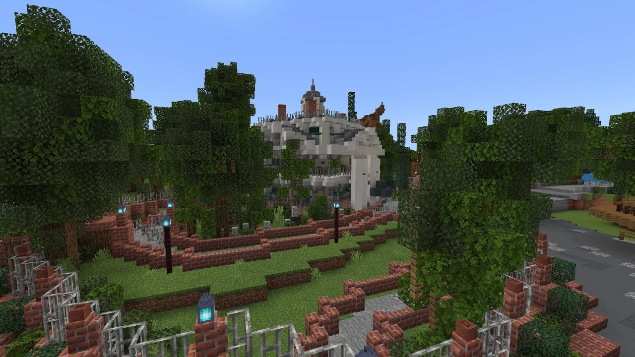 Disneyland Park- The Haunted Mansion minecraft POV