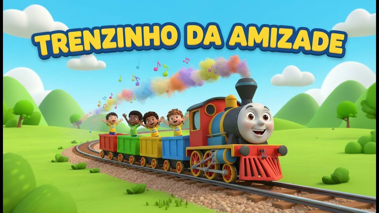 O Trenzinho da Amizade 🚂💨| Vamos Viajar | Kids e Gab | M&uacute;sicas Infantis
