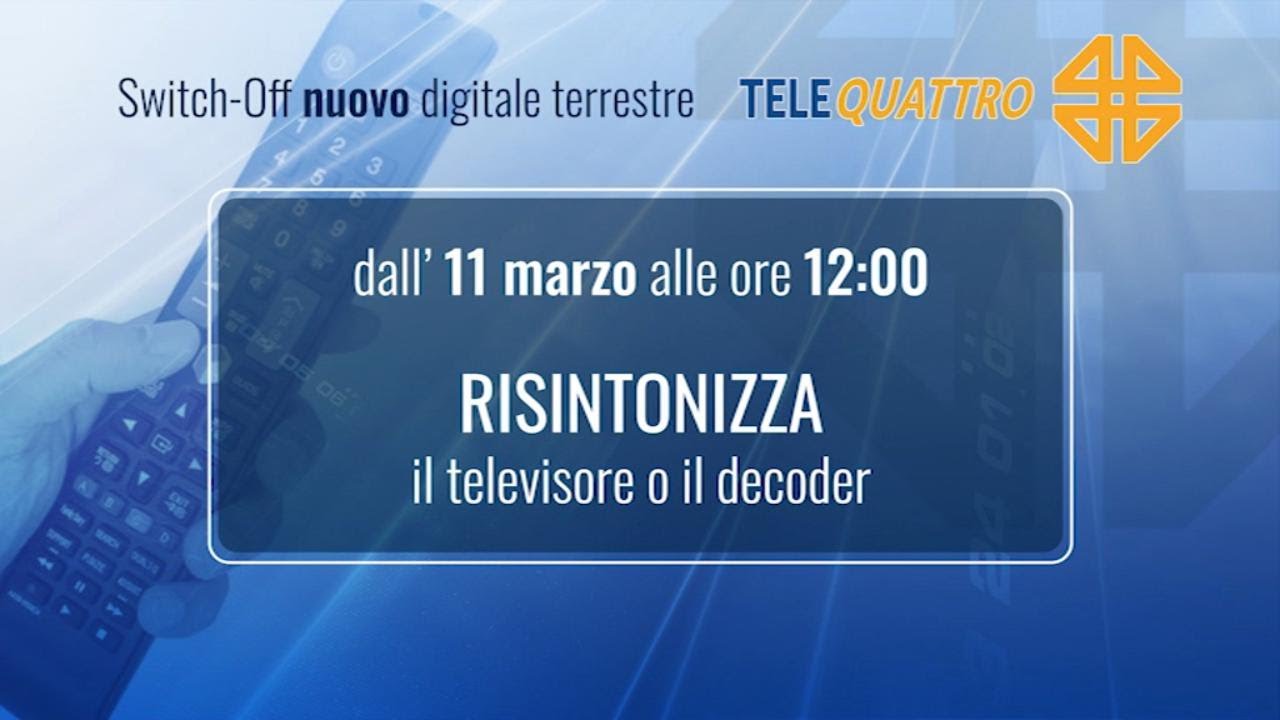 Switch-off, Telequattro rimane sul canale 10. Come risolvere eventuali conflitti