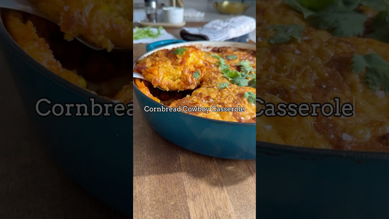 Cornbread Cowboy Casserole 🥘 