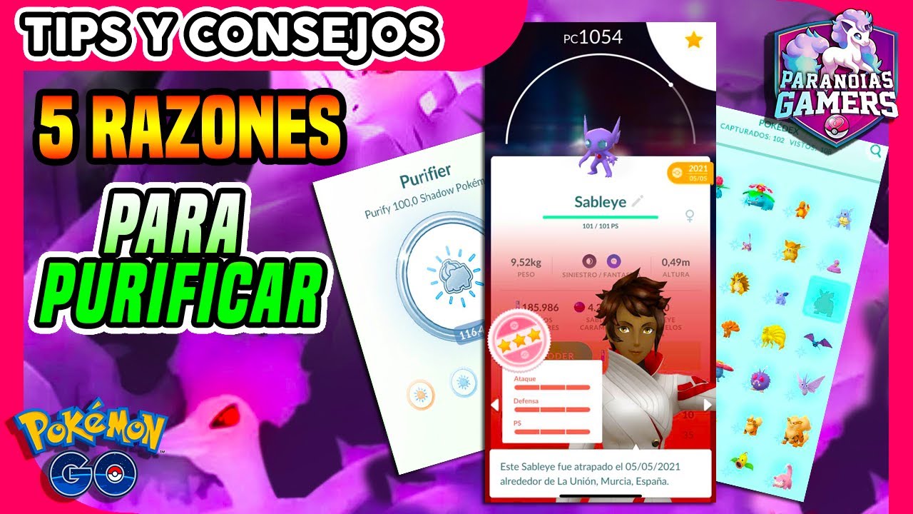 ❓CU&Aacute;NDO Y POR QU&Eacute; PUFIRICAR UN POK&Eacute;MON❓ DIFERENCIA ENTRE OSCURO Y PURIFICADO + MIS RAZONES