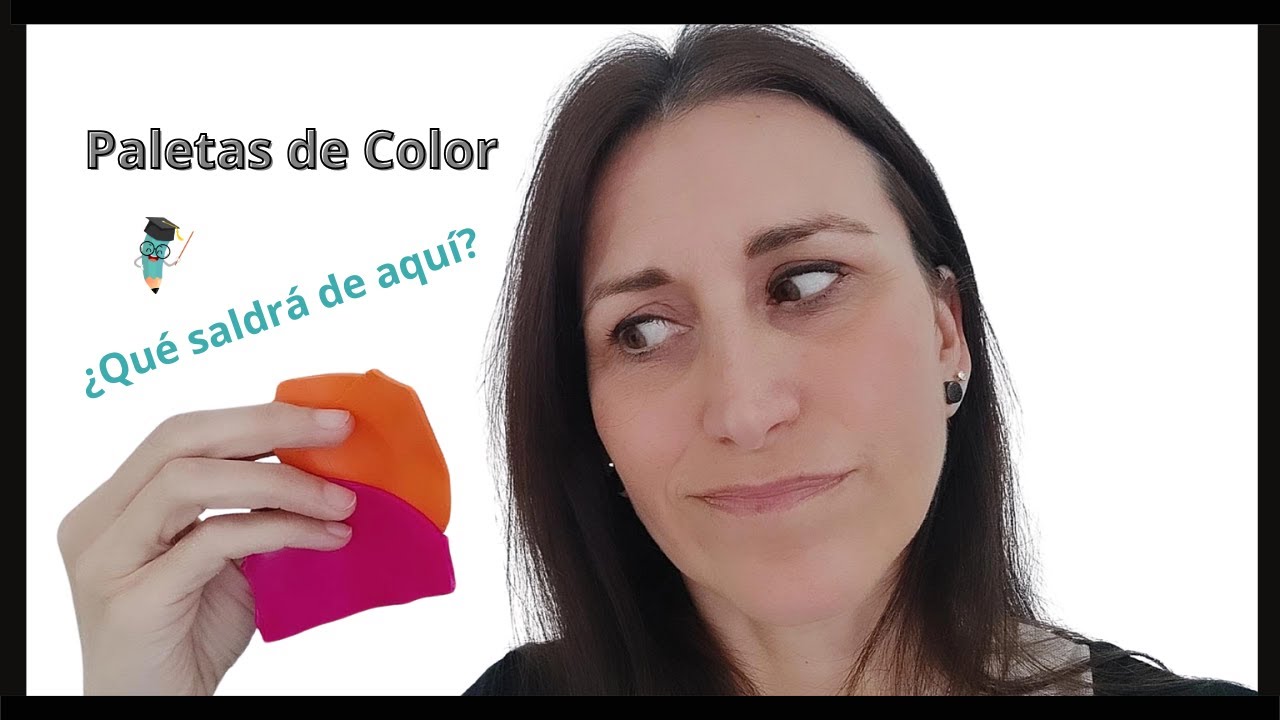 Paleta de Colores con ARCILLA POLIMÉRICA | Naranja + Fucsia de Sculpey Premo