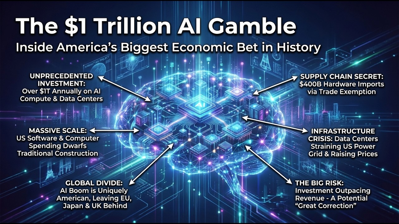 The $1 Trillion AI Gamble: Inside America’s Biggest Economic Bet in History