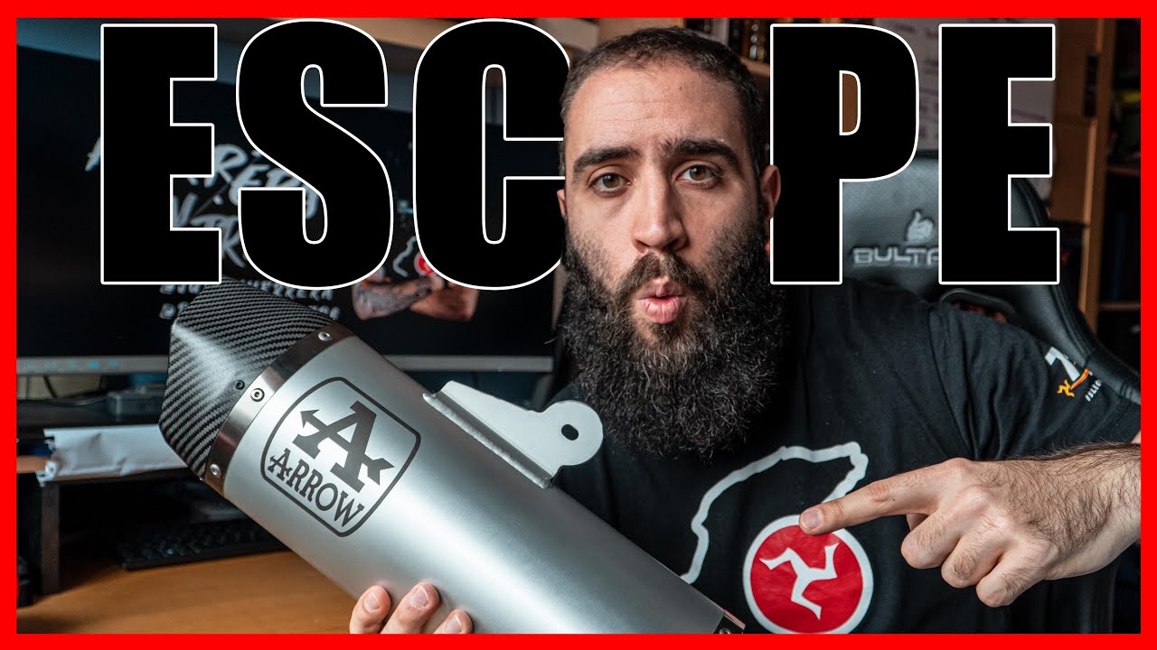 CAMBIO de ESCAPE BMW R1250RS | ARROW EXHAUST!! 🚀🚀