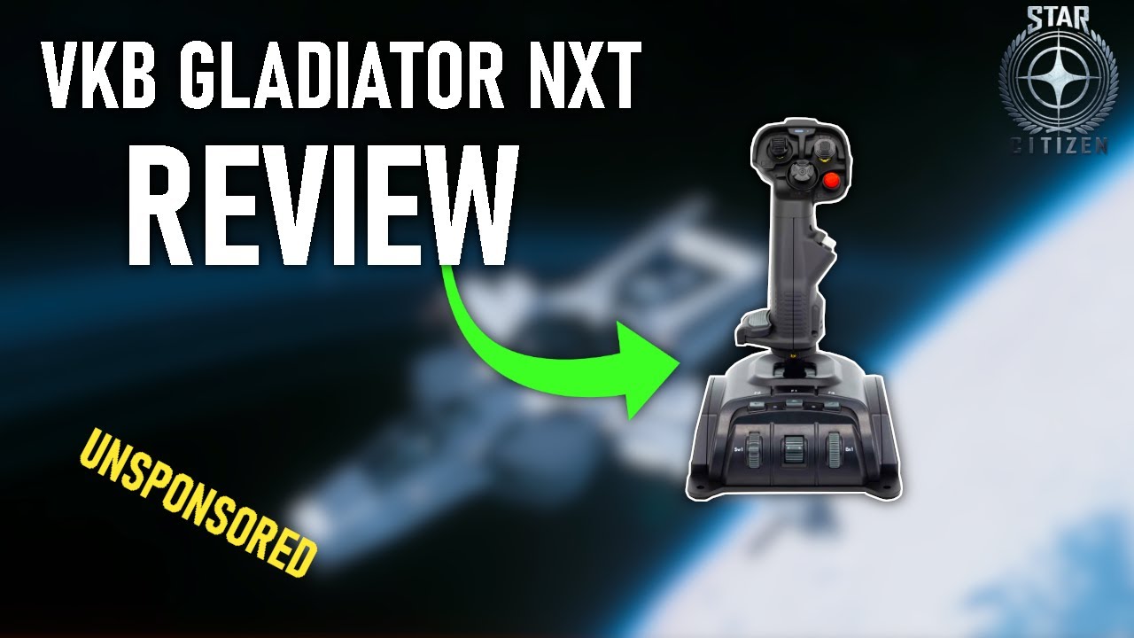 Обзор VKB Gladiator NXT EVO для Star Citizen | Обновление HOSAM НОВАЯ ПАЛКА!