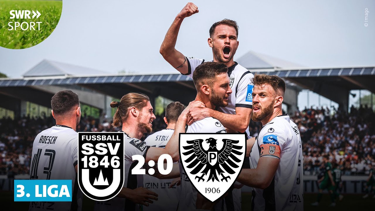 3. Liga: Aufstieg immer wahrscheinlicher - Ulm bezwingt Münster | SWR Sport