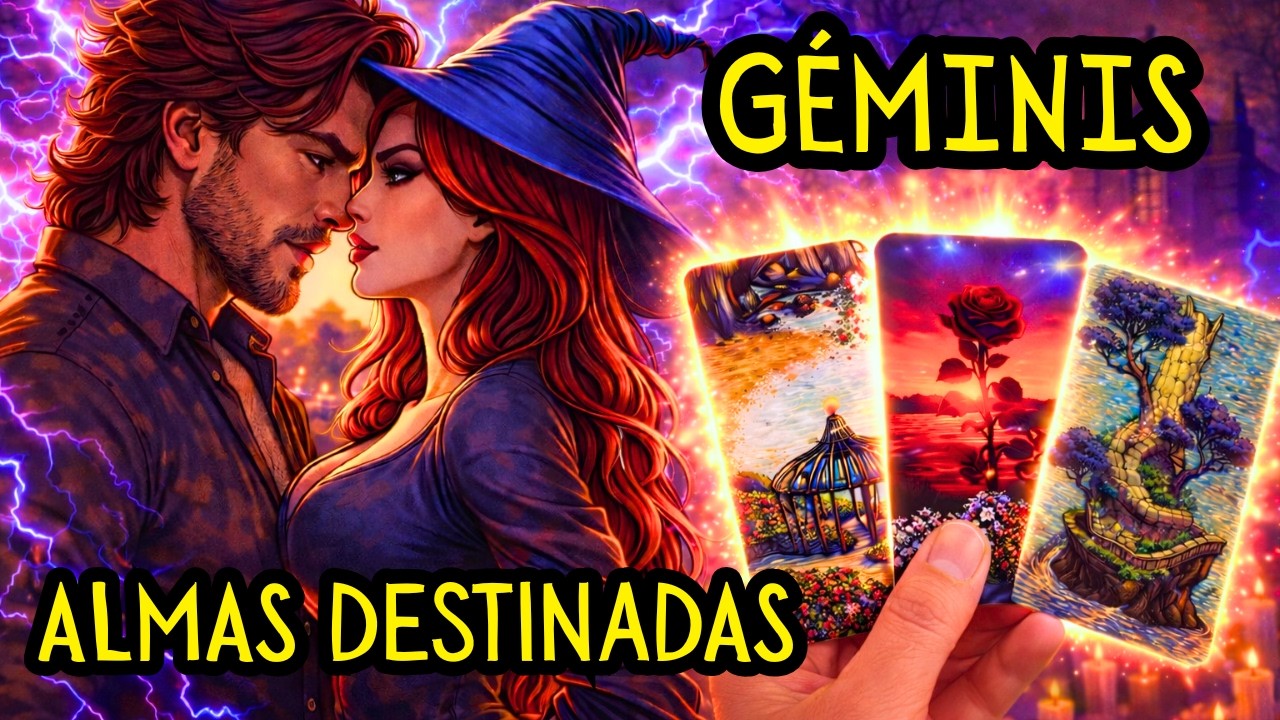 GÉMINIS: ALMAS DESTINADAS,CHISPAZO⚡AL INSTANTE⚡
