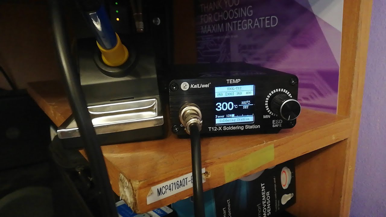Mały Review  KaiLiwei T12-X Solder Station