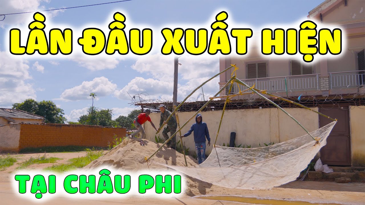 Lindo || Chế Tạo Công Cụ Bắt Cá Chưa Từng Có Tại Châu Phi.