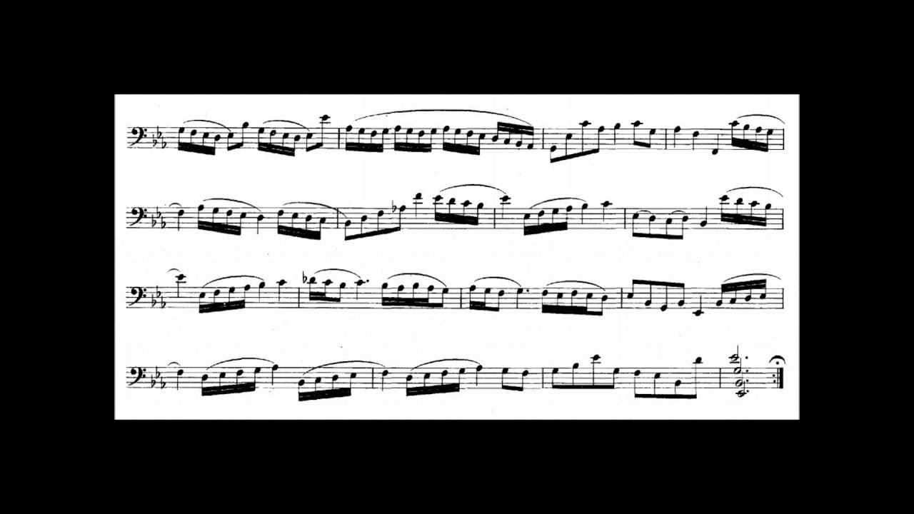 Johann Sebastian Bach: Cello Suite No.4 V-Bourrée