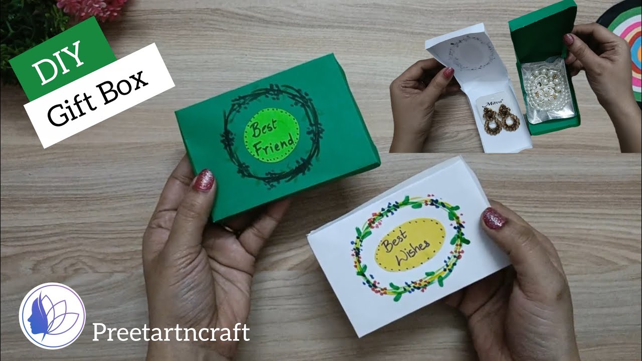 How To Make A Gift Box | Easy To Make | Step By Step Tutorial | Make Your Day More Special | DIY.