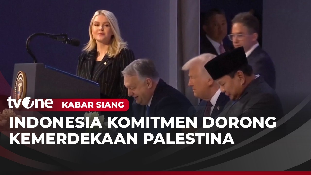 Presiden di KTT BOP, Indonesia Mendorong Kemerdekaan Palestina | Kabar Siang