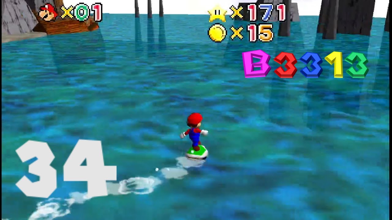 Super Mario 64 B3313 || Episodio 34 || Español