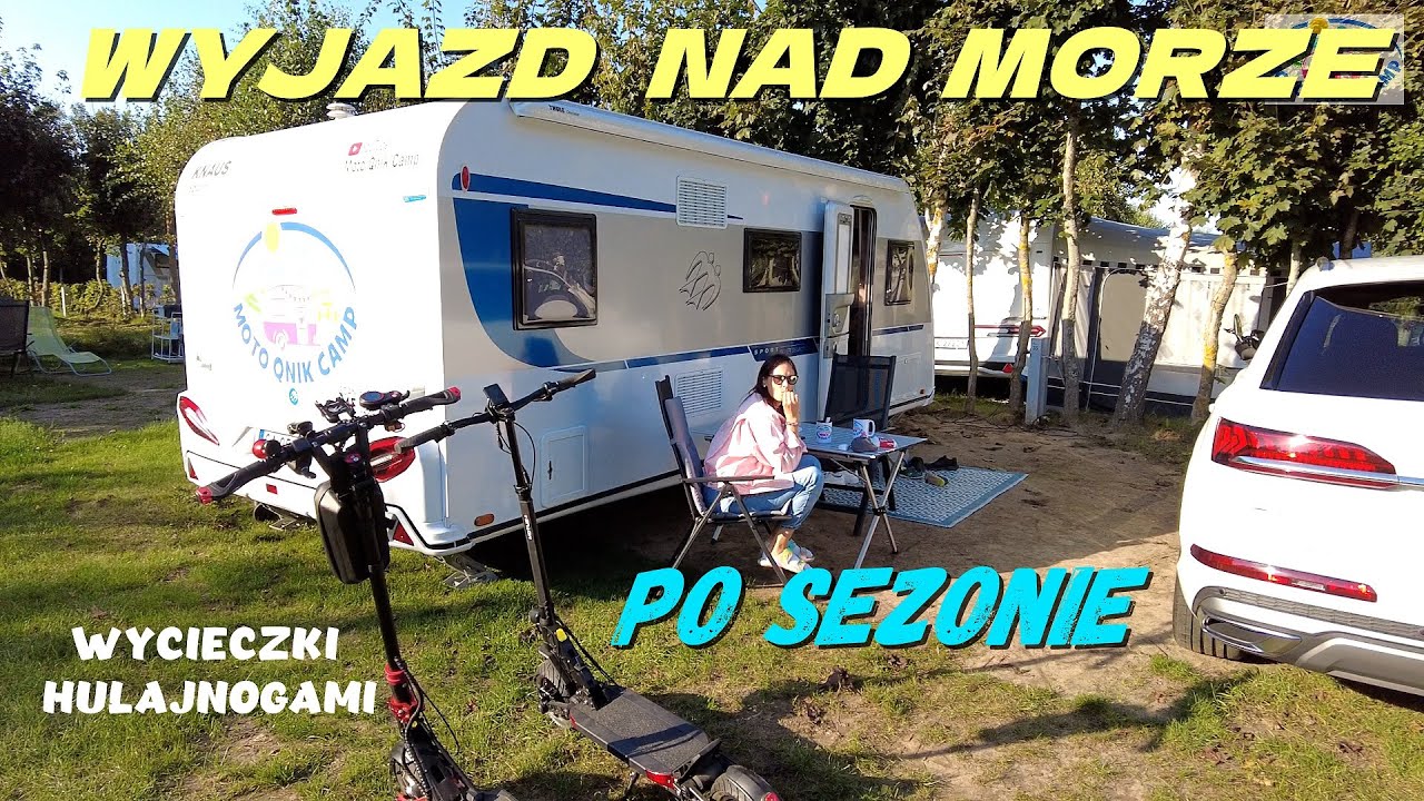 Nadmorskie miejscowości po sezonie. Weekendowy wyjazd na Camping  Alexa (vlog #152)
