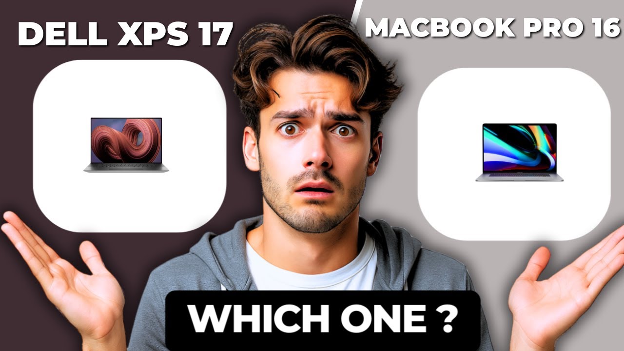 Dell XPS 17 против MacBook Pro 16 | Лучшее сравнение ноутбуков 2025 года