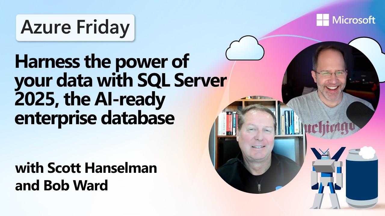 Harness the power of your data with SQL Server 2025, the AI-ready enterprise database storyboard