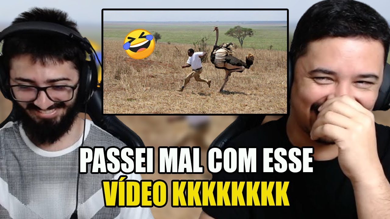 TENTE NÃO RIR 😆 Melhores Vídeos Engraçados 😂😁😆 | REACT