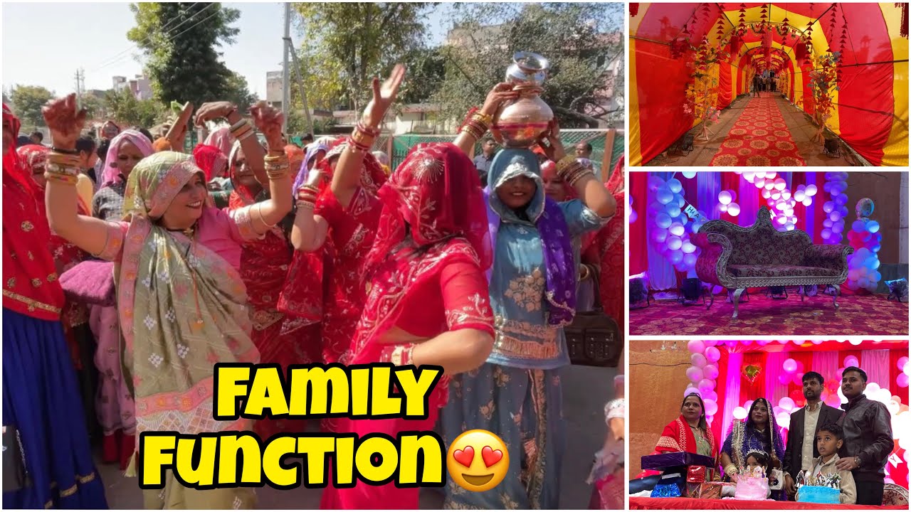 Ghar Me Function Vlog | Family Vlog 2026 | Dance & Fun With Family