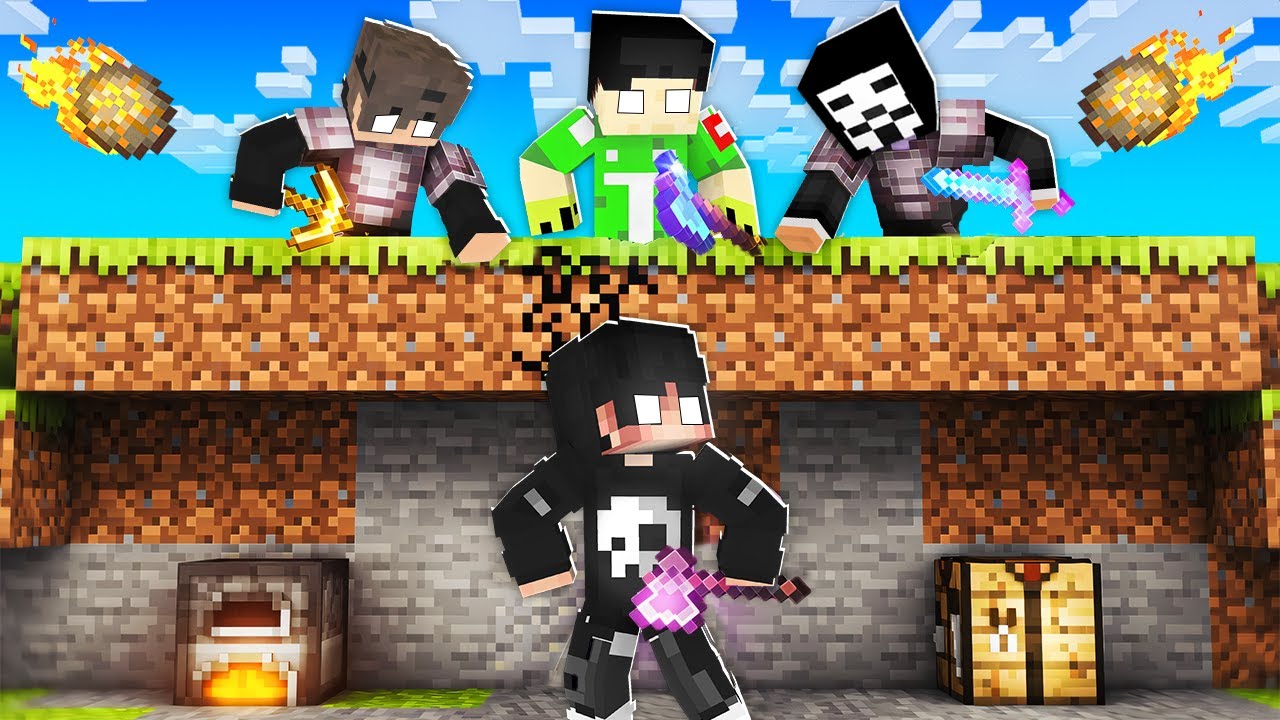 ماين كرافت الصياد ضد الفريسة ولكن فريق الذكاء الاصطناعي ضدي !!؟