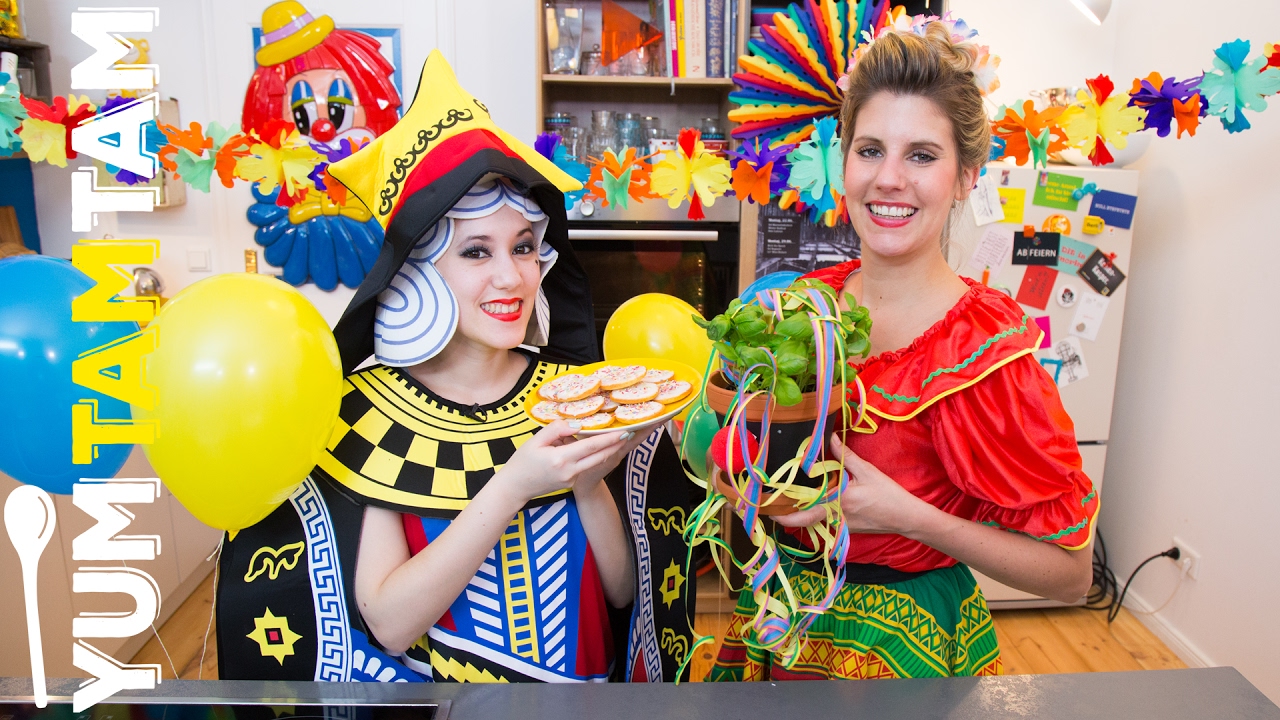 Mini-Amerikaner // Süßer Snack für den Karneval // #yumtamtam