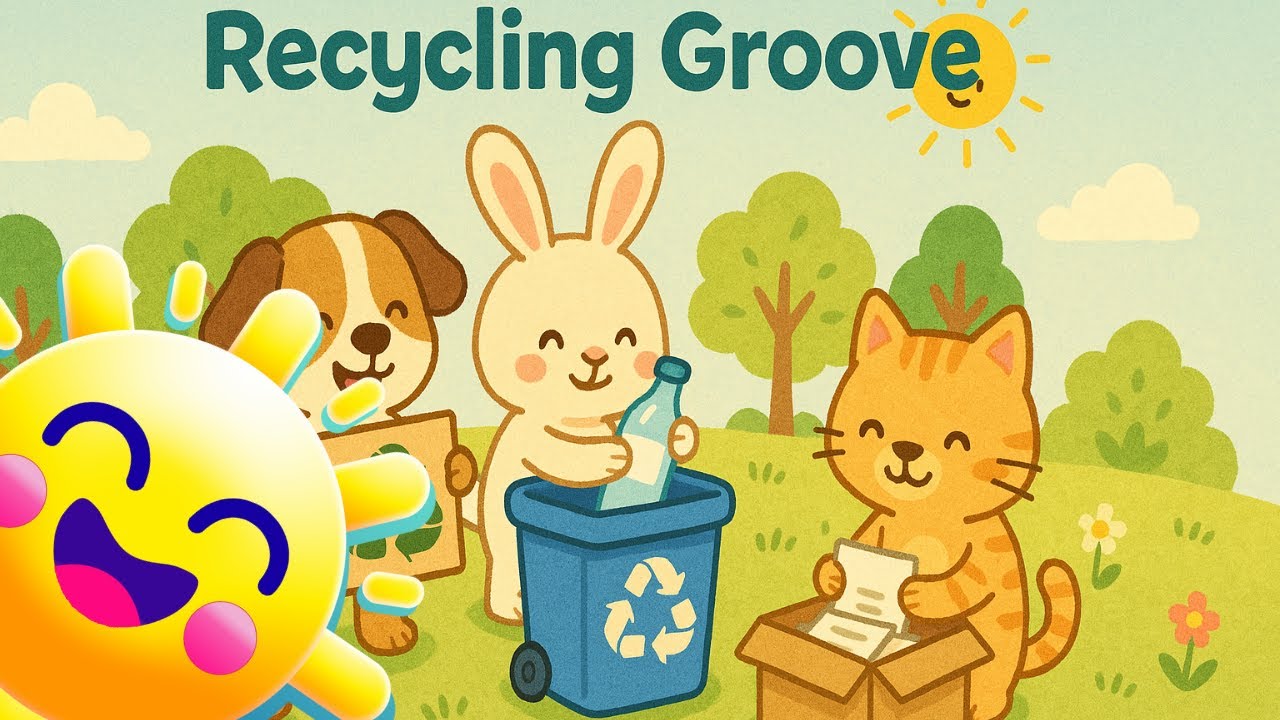 Recycling Groove || Happy Songs || Fun Eco Song for Kids