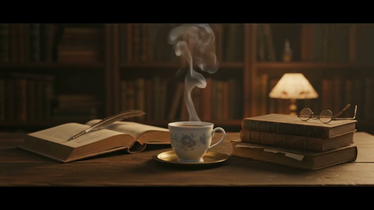 Vintage Coffee Shop Jazz ☕  Study Ambience