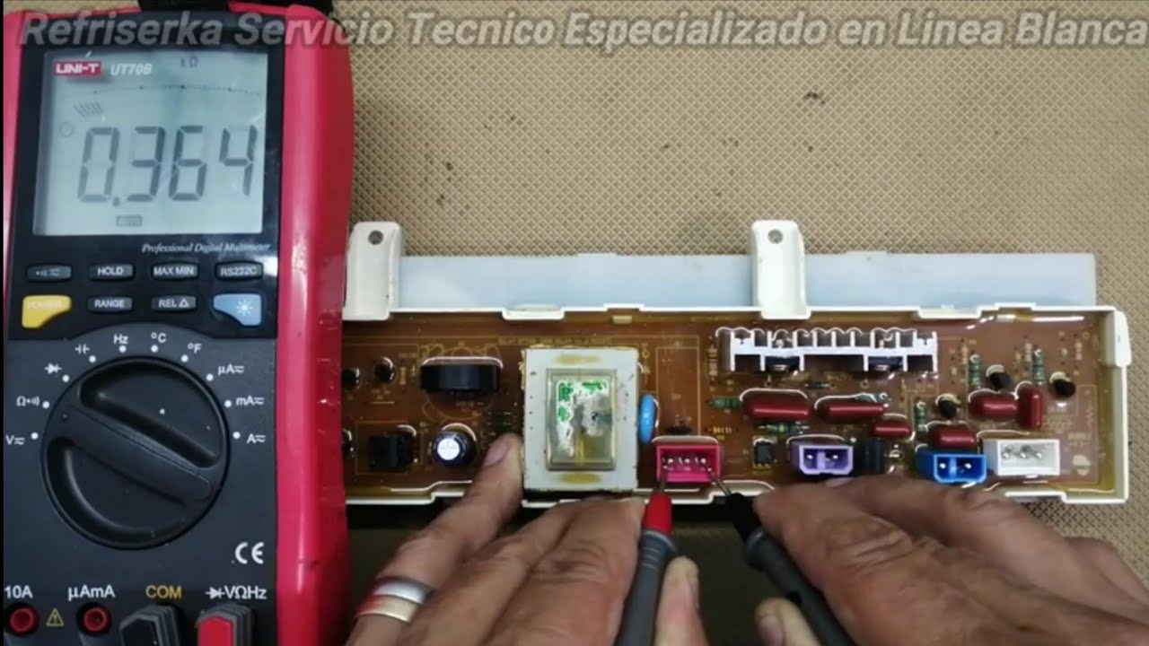 Reparación de Tarjeta Lavadora Haceb Falla no Prende | refriserka
