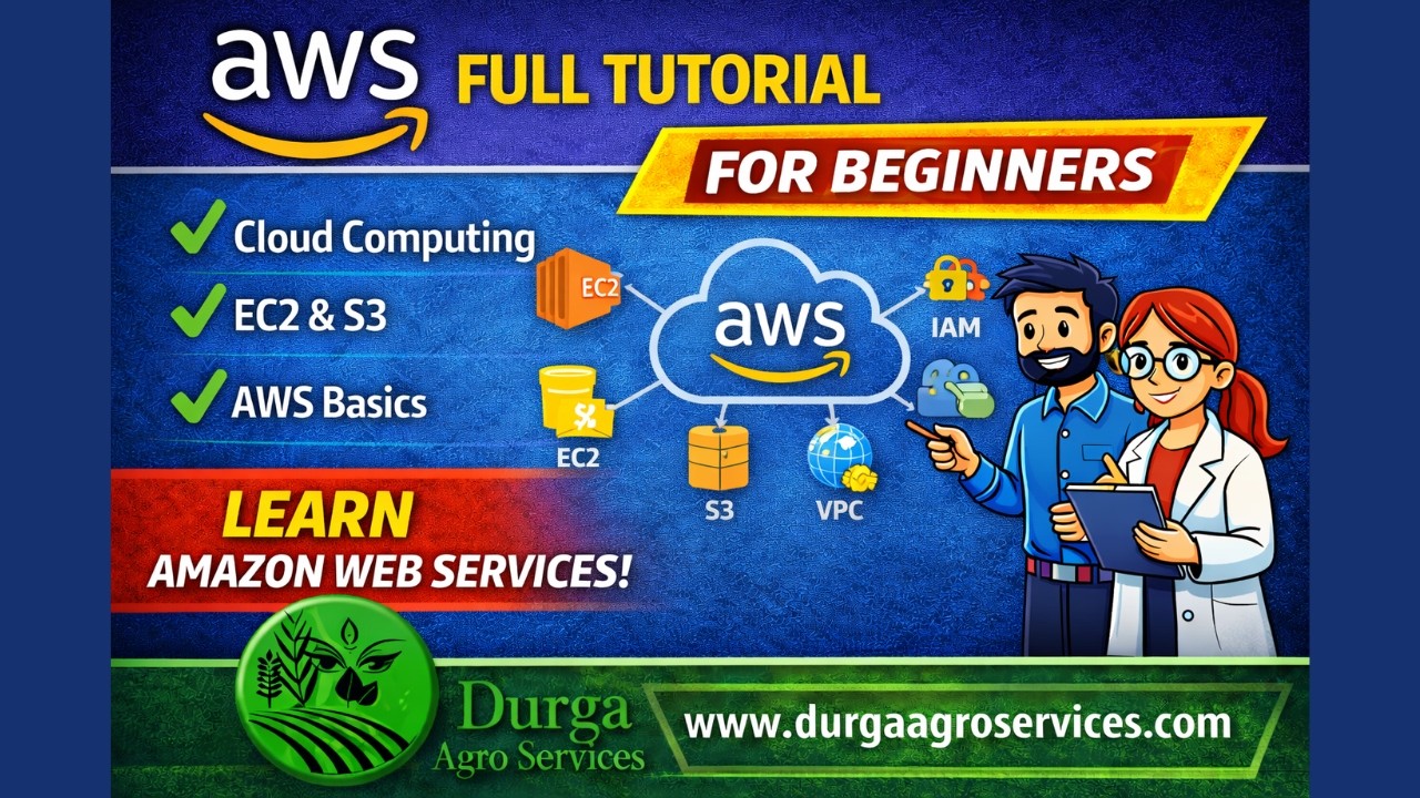 AWS Full Tutorial for Beginners || Smart Solutions for Every Assignment || #DurgaAgroServices
