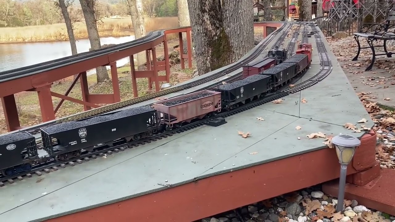 L & H RR   Southern Pacific mallet working on a coal train